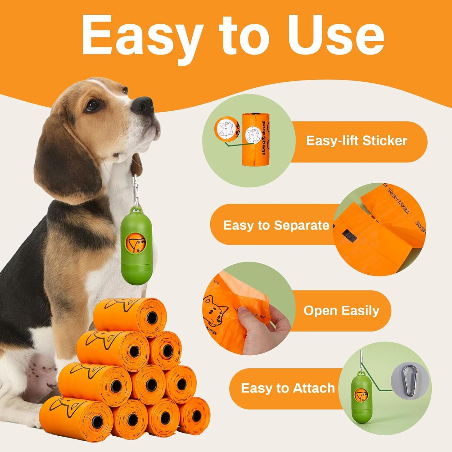 GOCOMFEX™ Leak-Proof Dog Poop Bags (270 Count)